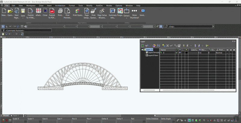 Direct 2D Adobe PDF Import